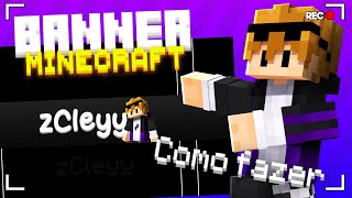 Como FAZER BANNER De MINECRAFT Pro SEU CANAL No YOUTUBE! [Celular e PC]