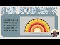 Exploring Plate Boundaries and Crustal Features