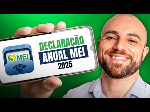 ✅ Como fazer DECLARAÇÃO ANUAL do MEI pelo APLICATIVO 2025 (100% GRÁTIS) 😎DECLARAÇÃO MEI pelo CELULAR