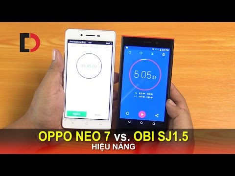 (VIETNAMESE) Obi SJ1.5 vs Oppo Neo 7 So sánh Hiệu năng
