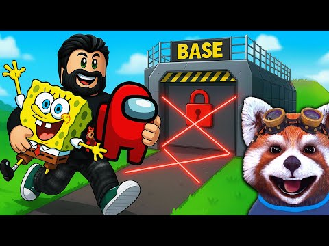 Fur AMOGUS si SPONGEBOB pentru BAZA SECRETA!