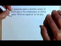 Solving Linear Equations with Slope and y-intercept