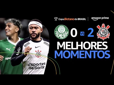 PALMEIRAS 0 x 2 CORINTHIANS  | MELHORES MOMENTOS | OITAVAS DE FINAL | COPA DO BRASIL 2025