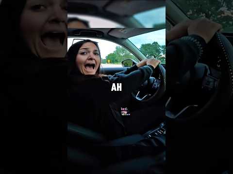 Biker vs. Mysterious Black Car