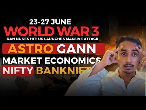 WORLD WAR 3 का खतरा  USA attack IRAN | INDIAN MARKET इसका impact | MARKET ANALYSIS (22-27 JUNE)
