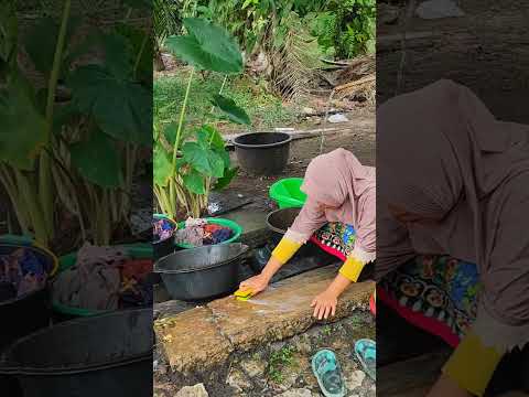 nyikat lantai untuk nyuci #fyp #minivlog