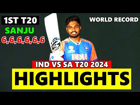 INDIA VS SOUTH AFRICA 1ST T20 MATCH HIGHLIGHTS 2024 | IND VS SA