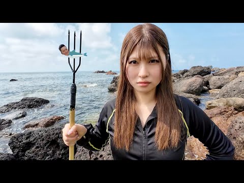 女に魚を獲りに行かせてみた〜福井県編〜
