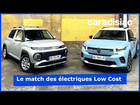 Le petit SUV électrique Hyundai Inster peut-il inquiéter la Citroën ë-C3 ?