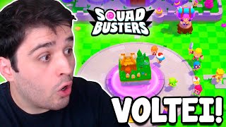 VOLTEI AO YOUTUBE PARA JOGAR O NOVO JOGO DA SUPERCELL (SQUAD BUSTERS) E ME SURPREENDI...