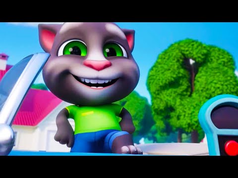 Talking Tom 😼 トムの新しい車 Tom’s New Car ⭐ Cartoon For Kids | Super Toons TV アニメ