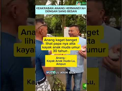 Anang kaget banget lihat papa nya atta kayak anak muda umur 30 tahun .#ananghermansyah #papaatta