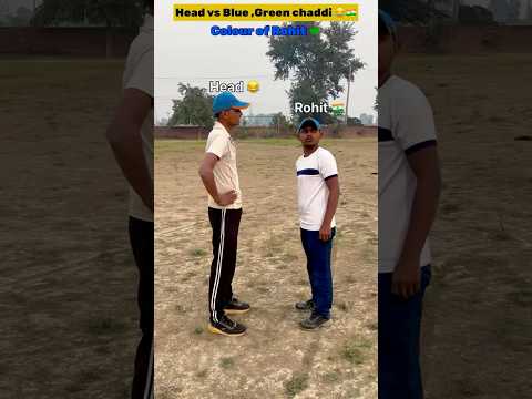 Travis head vs Blue Chaddi 🎯😂 #shorts #cricket #viral