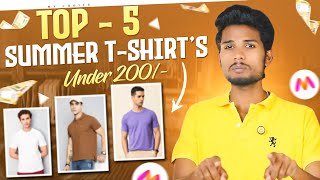 Best budget summer T-shirts🌞⛱️
