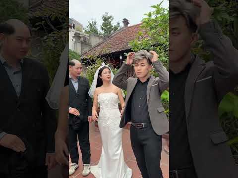 Thế cuối cùng cô dâu chọn gì | Hoi Cuoi Vo #vuatocthat #shorts #viral #youtube #tocgianam #damcuoi