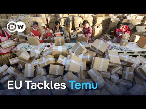 YouTube video thumbnail: EU Warns Temu on Product Safety