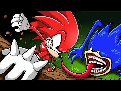 Shin Sonic vs Knuckles - The Sonic Tapes Sad story |  Sonic & Poppy Playtime Animation