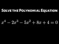 Solving Quartic and Cubic Equations