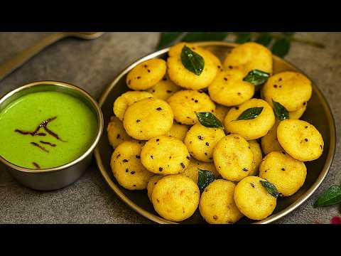 Mini Idli Without Rice! Suji Besan Healthy Breakfast Recipe