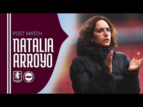 POST MATCH | Natalia Arroyo reacts to victory over Brighton & Hove Albion