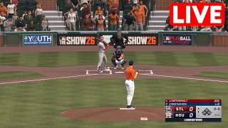 🔴 St.Louis Cardinals vs Houston Astros - 18th April 2026 Full Game | MLB The Show 26 Simulation