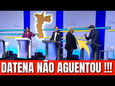 DATENA NÃO AGUENTOU E PARTIU PRA CIMA DO MARÇAL