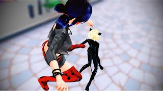 MMD Miraculous Ladybug X Cat Noir🐞Lover's Quarrel