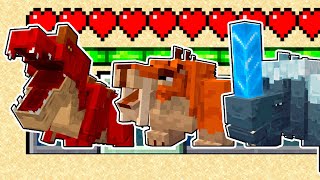 TODOS OS NOVOS DINOSSAUROS JURASSIC ADICIONADOS NO MINECRAFT
