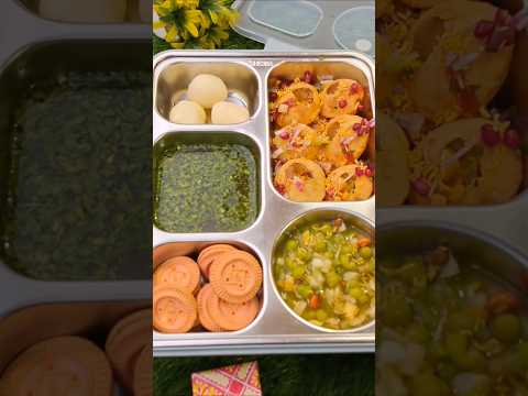 Tuesday🥰🥰lunch box #kids school lunch box #panipuri lunch box #fulka #shorts #tifin box