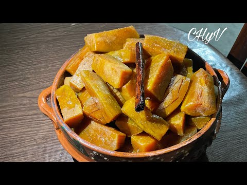 Calabaza en Dulce de Azúcar