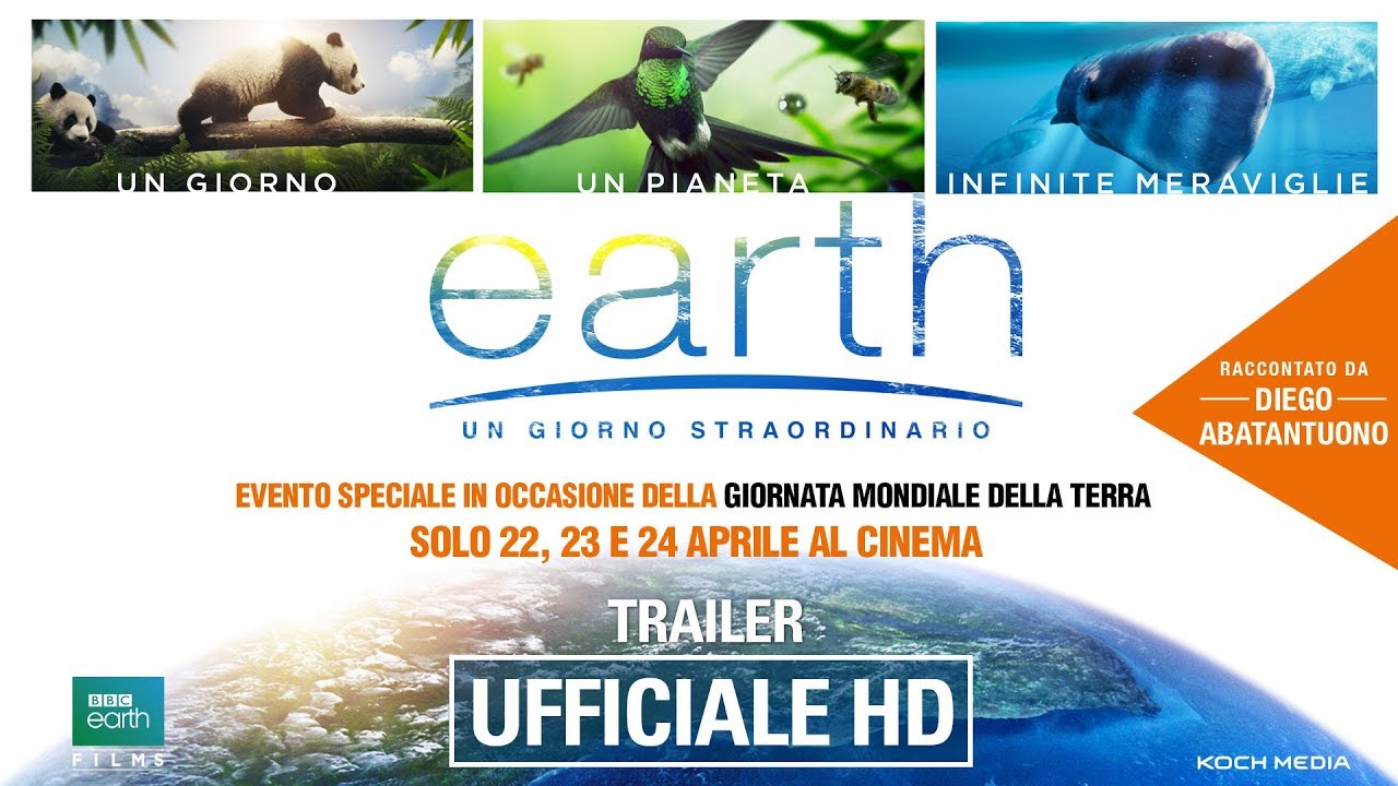 Earth - Un giorno straordinario anteprima del trailer