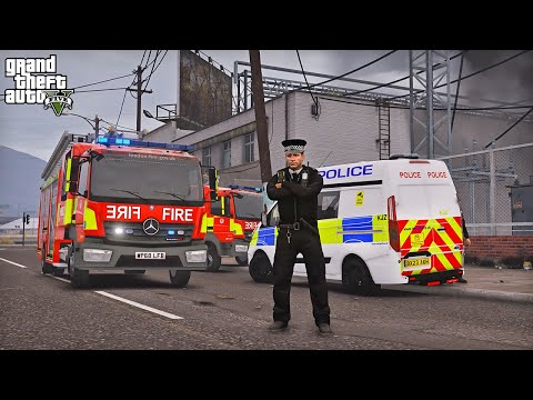 The power station went on fire! (Police POV)