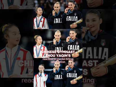#fyp #wholesome #viralmoment #meme #olympics #parisolympics #gymnasts #wholesomememes #china #foryou