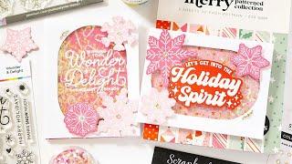 2 Christmas Shaker Cards That Really Shine! | Scrapbook.com