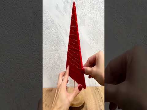 Alberello natalizio con la lana 🧶🎄