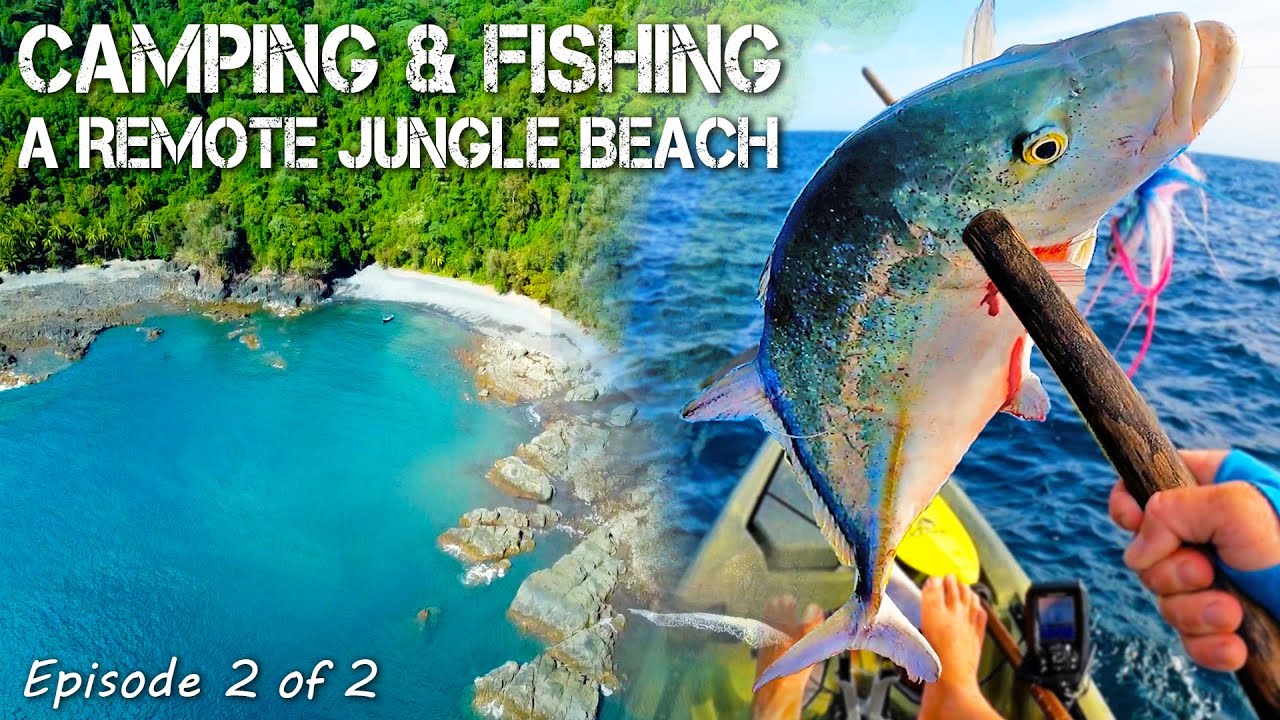 Camping & Fishing an Uninhabited Coast in Panama - Jungle Survival (Part 2)