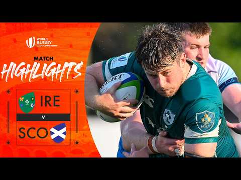 Last-minute WINNER 🔥 | Ireland v Scotland | World Rugby U20 Championship | Highlights