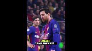 When Messi Teaches Dembele👏