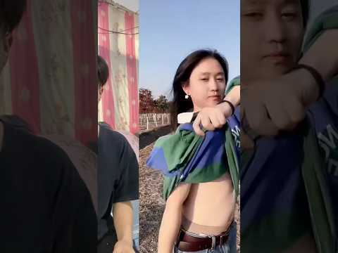 The boy is dressed as a girl.#trending #funny #shorts