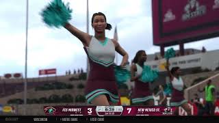 FCS Midwest Thunderbirds vs New Mexico State Aggies. EA Sports College Football 27 dynasty mode game
