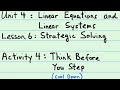 Understanding Operations and Equations
