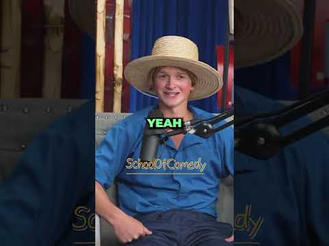 Theo Von asks an Amish boy about marriage😂🤣😭 #theovon #thispastweekend
