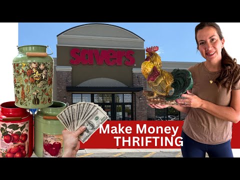 Shocking Profit! $20 turned into over $100 - Thrift with me budget home decor - Reselling 