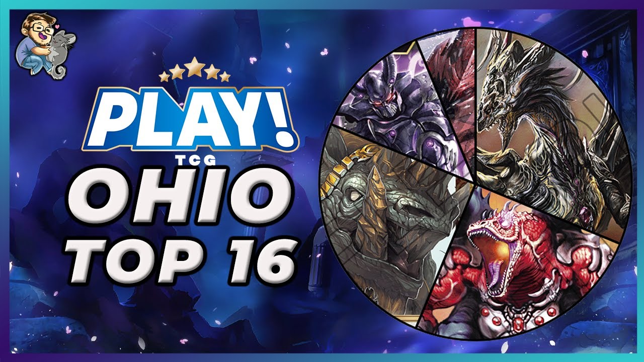 Battle Spirits Saga Grand Open Ohio Top 16 Deck Lists | BSS 01 + TP01 Format