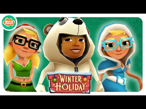 🎅🏻 Subway Surfers Winter Holiday 2016 (Christmas Edition) (Remastered) 🎄