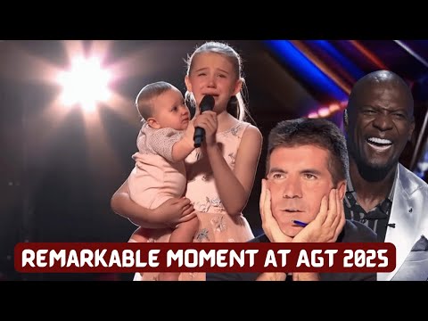 14-Year-Old Grace Gets Golden Buzzer for Gospel Song ‘My Light, My Emmanuel’ | AGT 2025