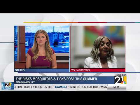 YouTube video thumbnail: The Risk Mosquitoes & Ticks Pose This Summer