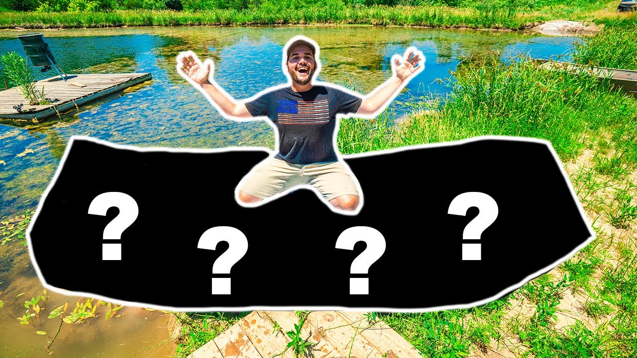 I Bought the World's worst boat and Took It Fishing in My backyard Pond!
