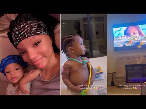 Halle Bailey's Son Halo Recognize His Mom While Watching "The Little Mermaid"