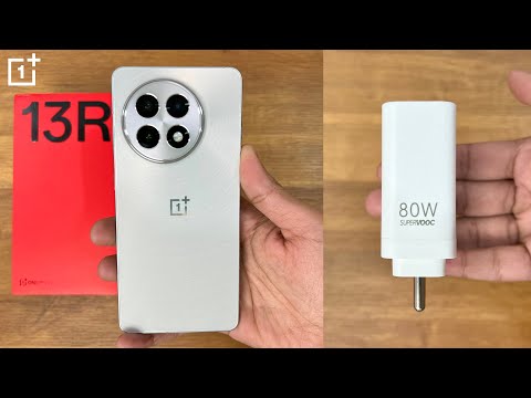 ONEPLUS 13R Unboxing - 6000mAh Battery + Snapdragon 8 Gen 3